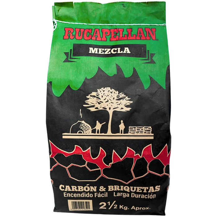 Saco de carbón Rucapellan Mezcla 2,5 kg