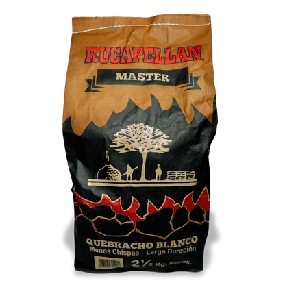 Rucapellan MASTER - Carbón de Quebracho Blanco (Desde 15 unidades).