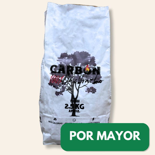 Carbón Quebracho 2,5 kg - Linea Corriente (Desde 15 unidades)